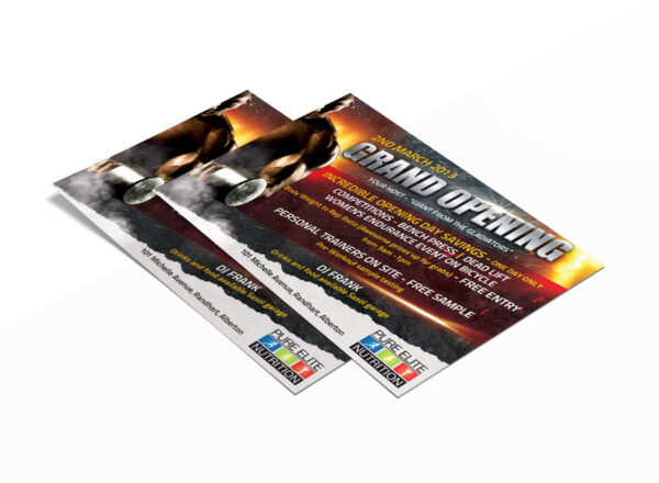 Pure Elite- Flyer design